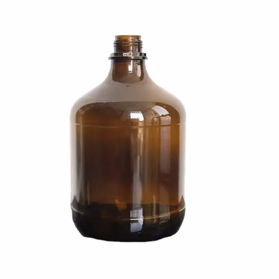 Lab Use Amber 2.5L 5L Glass Bottle Brown Bottle Boston Bottle