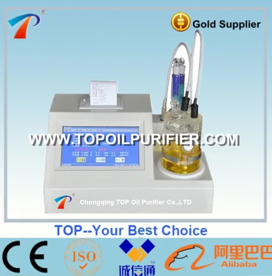 Insulating Oil Usage High Precision Oil Moisture Testing Unit 