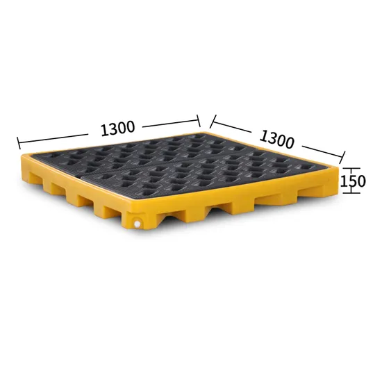 HDPE 4 Drum Spill Pallet 